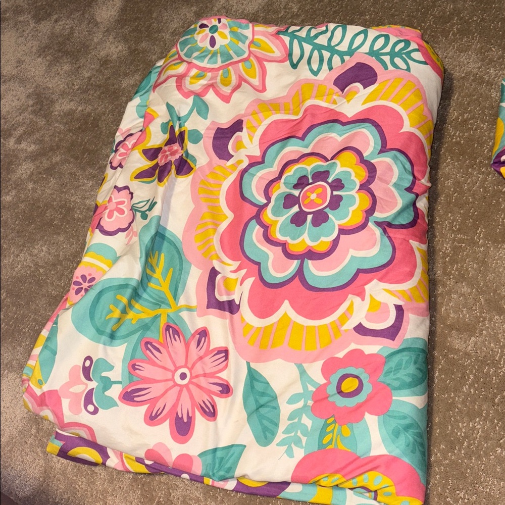 Floral Multicolor Bedding Set